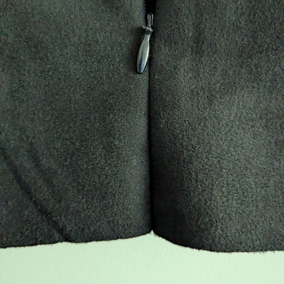 T Tahari Black Puff-sleeve Crop Top Size L Short-sleeve - Picture 6 of 8